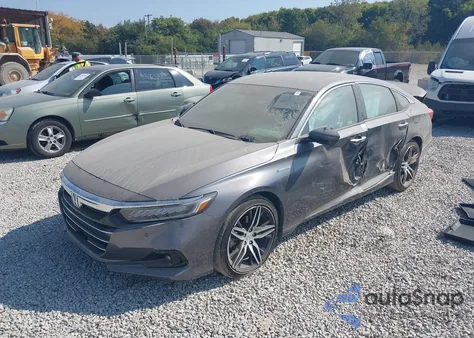 2021 Honda Accord Hybrid Touring из США, поврежденный, VIN 1HGCV3F94MA006553